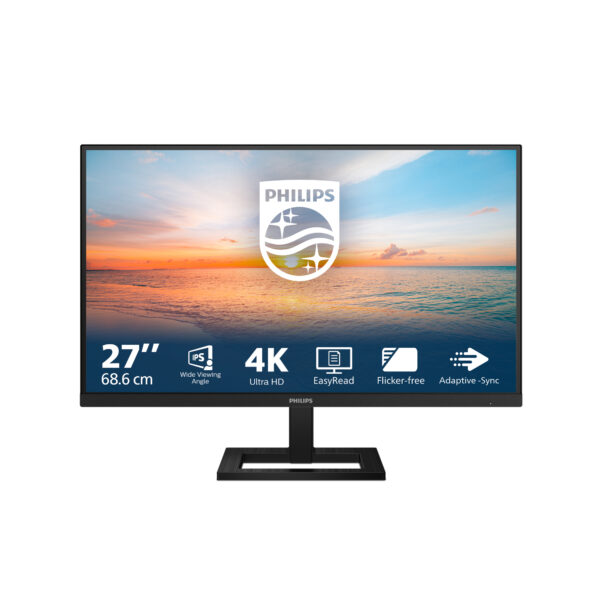 Монитор Philips 27E1N1900AE, 27" IPS 4K UHD