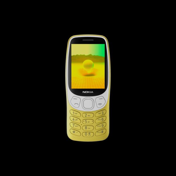 Телефон Nokia 3210 4G (2025), златист