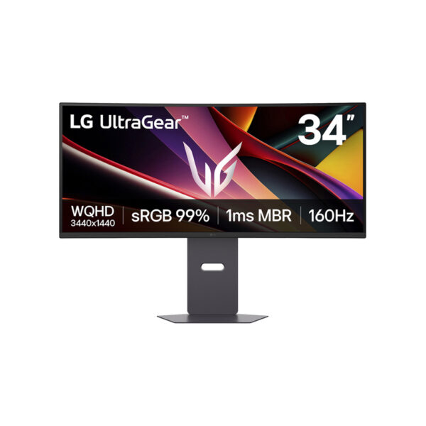 Монитор LG 34G600A-B, 34" VA UWQHD 160Hz