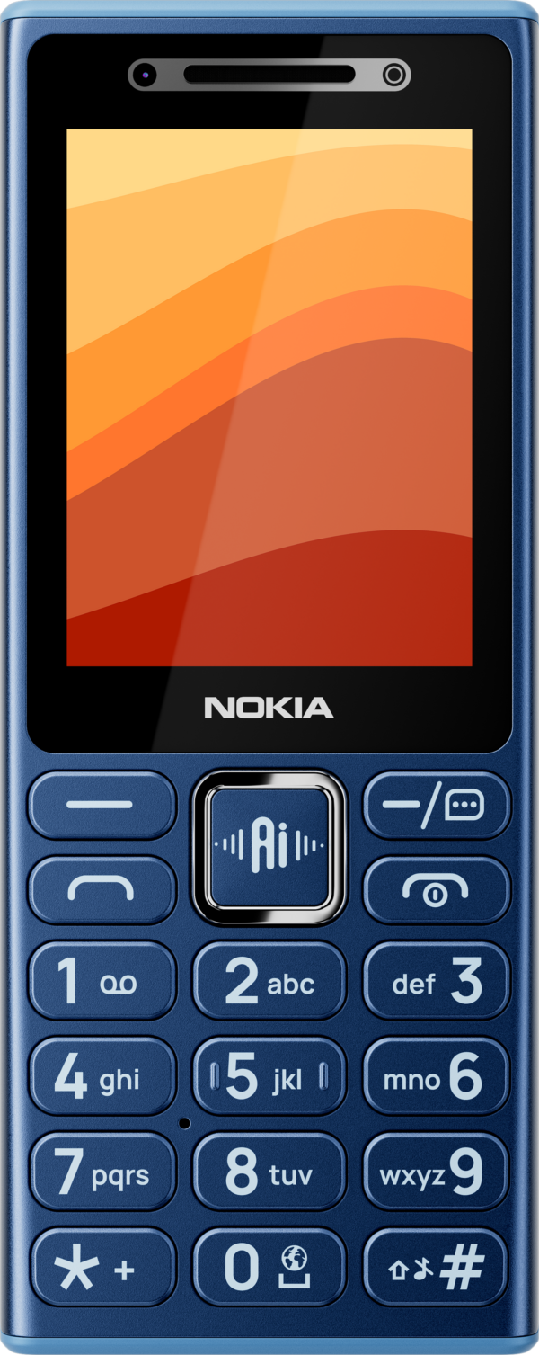 Смартфон Nokia 210 4G Dual SIM, тъмносин