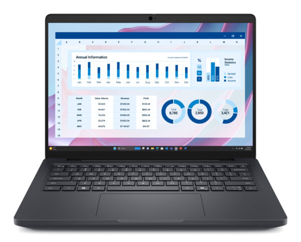 Лаптоп Dell Pro Max 14, 14" FHD+, Ryzen AI 7 PRO, 16GB/512GB