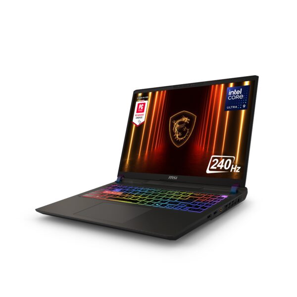 Лаптоп MSI Vector 16 HX AI, 16" QHD+ 240Hz, Ultra 9 275HX, RTX 5080