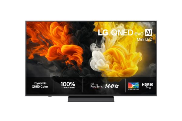 Телевизор LG 55QNED83B3A, 55" QNED MiniLED 4K, 120Hz