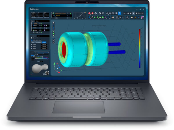 Лаптоп Dell Pro Max 18 Plus, 18" 120Hz, Ultra 7 265HX, RTX PRO 3000, 32GB