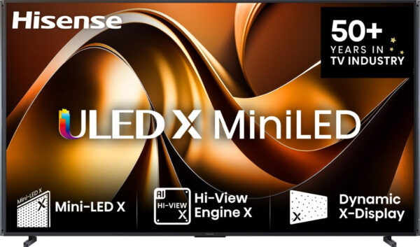Телевизор Hisense 110UXNQ, 110" Mini LED, 144Hz