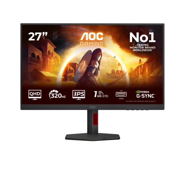 Монитор AOC Q27G4SRU, 27" Fast IPS QHD 320Hz