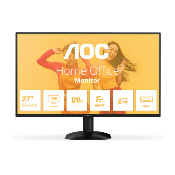 Монитор AOC Q27B35S3, 27" IPS, 2560x1440 120Hz