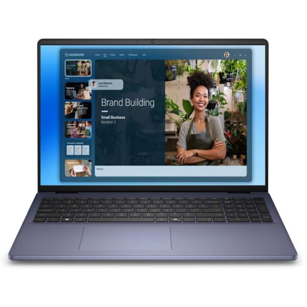 Лаптоп Dell 16, 16" 300nits, Core 7 150U, MX570A 2GB, 16GB/1TB