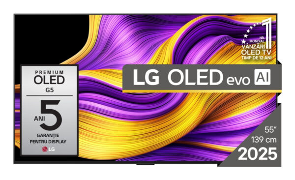 Телевизор LG OLED55G51LW, 55" OLED evo 4K, 120Hz