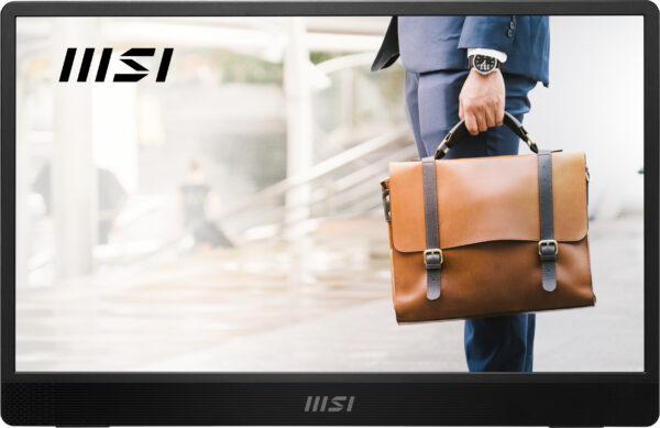 Монитор MSI PRO MP161 E2, 15.6" IPS FHD преносим