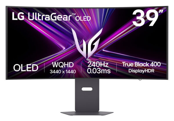 Монитор LG UltraGear 39GX900A-B, 39" Curved OLED, 3440x1440 240Hz