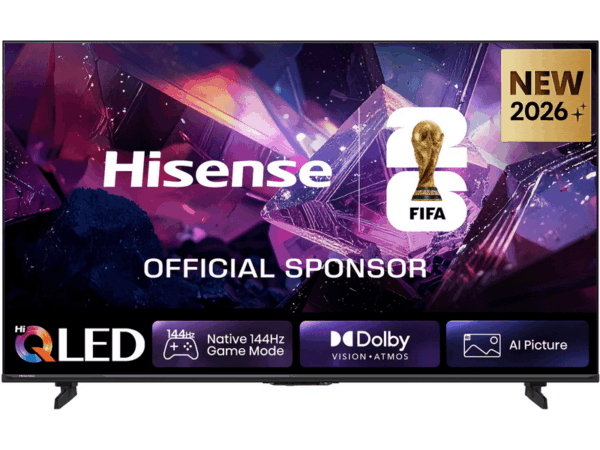 Телевизор Hisense 85E7S Pro, 85" QLED 4K, 144Hz Smart TV