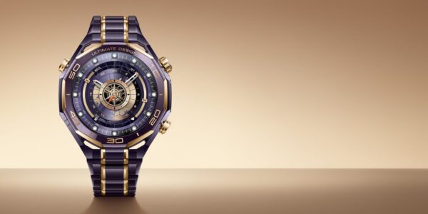 Смарт часовник Huawei Watch Ultimate Design, 48.3 mm, Royal Gold