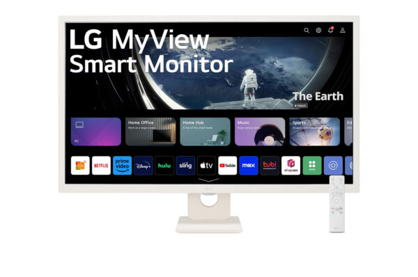 Монитор LG 32SR50F-W, 32" IPS FHD Smart