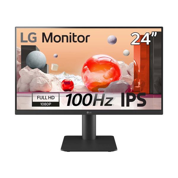 Монитор LG 24MS550-B, 24" IPS FHD 100Hz