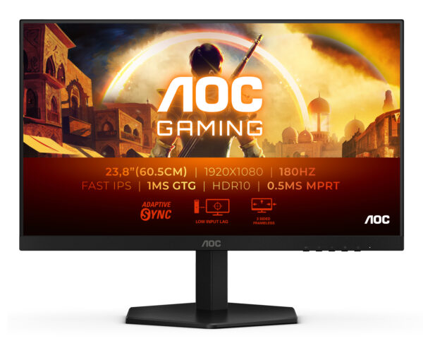 Монитор AOC 24G42E, 24" 1920x1080 180Hz 1ms