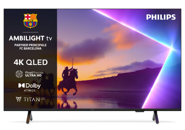 Телевизор Philips 65PUS8510/12, 65" QLED 4K Ambilight