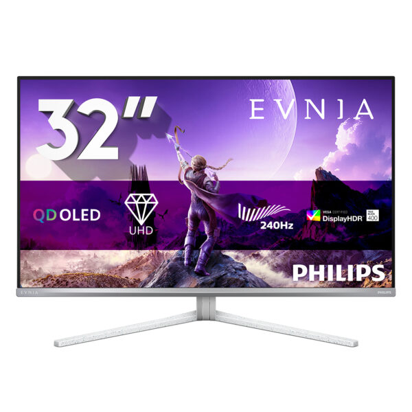 Монитор Philips 32M2N8900, 31.5" OLED, 3840x2160 240Hz