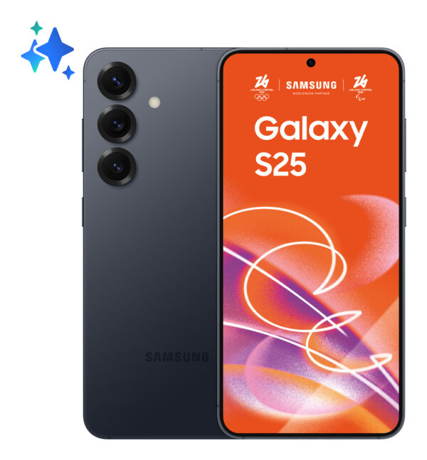 Смартфон Samsung Galaxy S25, 256 GB, синьо-черен