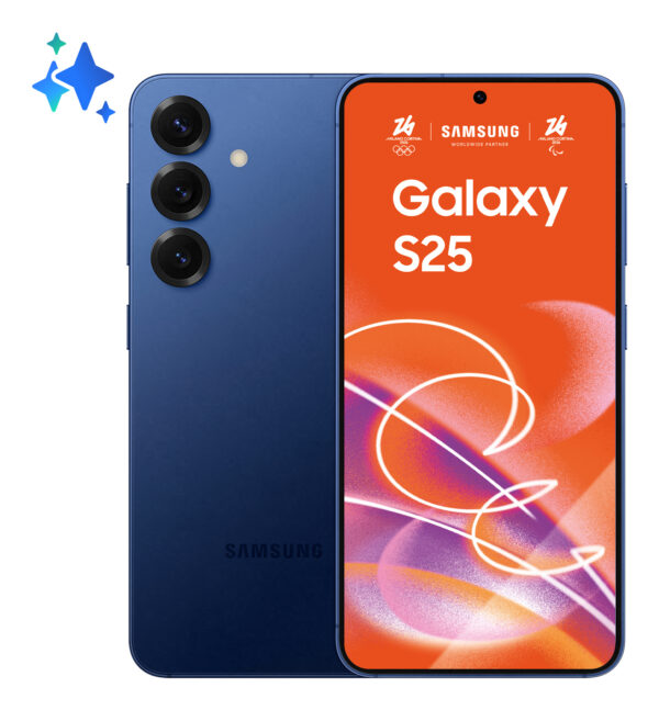 Смартфон Samsung Galaxy S25, 256 GB, тъмносин
