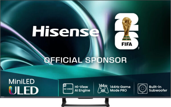 Телевизор Hisense 65U7Q, 65" ULED FALD 4K 144Hz Smart TV