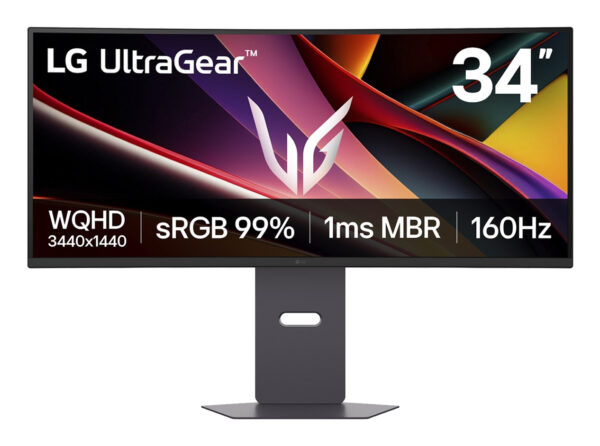 Монитор LG UltraGear 34G600A-B, 34" Curved VA, 3440x1440 160Hz