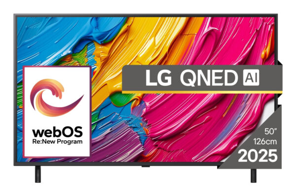 Телевизор LG 50QNED80A3A, 50" 4K QNED HDR, webOS 25 Smart