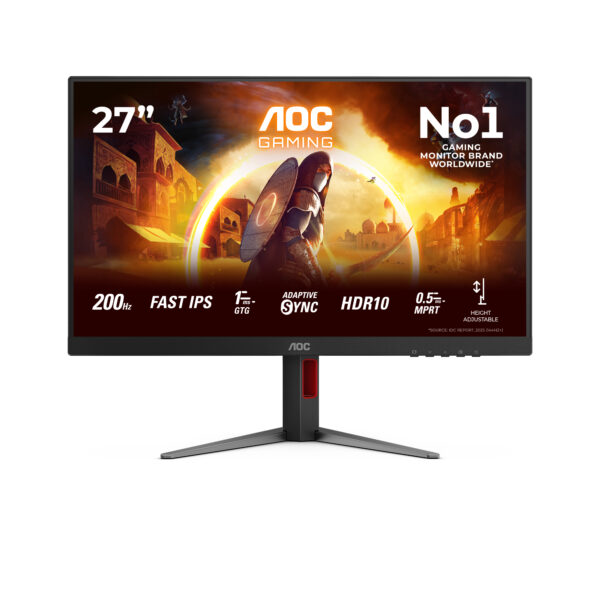 Монитор AOC 27G4HA, 27" IPS, 1920x1080 200Hz