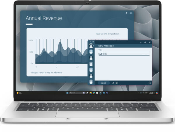 Лаптоп Dell Pro 14, 14" 300nits, Ryzen AI 7 350, 16GB/512GB