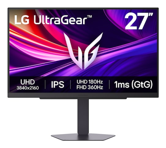 Монитор LG UltraGear 27G810A-B, 27" IPS, 3840x2160 180Hz