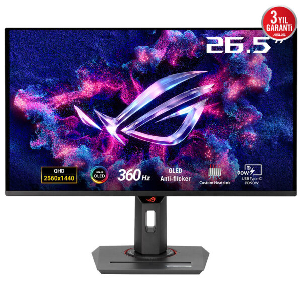 Монитор ASUS ROG Strix XG27ACDNG, 26.5" QD-OLED, 2560x1440 360Hz
