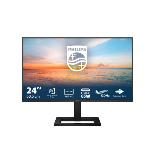 Монитор Philips 24E1N1300AE, 23.8" IPS, 1920x1080 100Hz