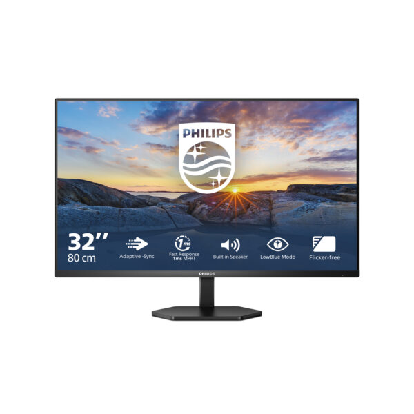 Монитор Philips 32E1N3100LA31, 31.5" VA FHD 75Hz