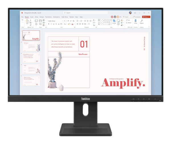 Монитор Lenovo ThinkVision E24-40, 23.8" IPS, 1920x1080 100Hz