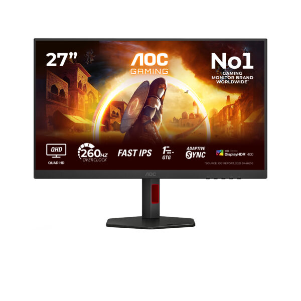 Монитор AOC Q27G4ZR, 27" Fast IPS QHD 240Hz
