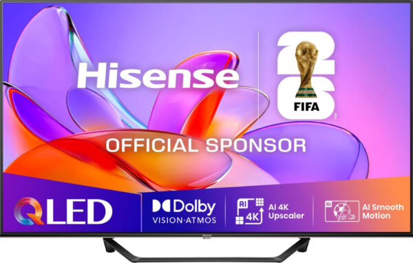 Телевизор Hisense A7Q, 43" QLED 4K Smart