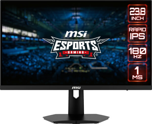 Монитор MSI G244F E2 Esports, 23.8" Rapid IPS, 1920x1080 180Hz