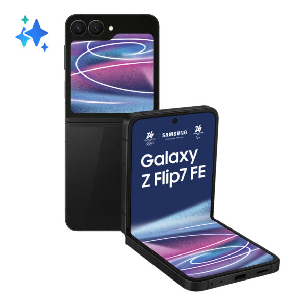 Смартфон Samsung Galaxy Z Flip7 FE, 256 GB, черен