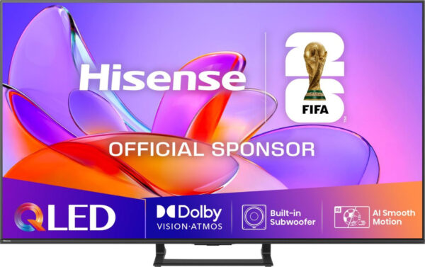 Телевизор Hisense 50A7Q, 50" 4K QLED FALD, Smart TV