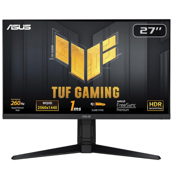 Монитор ASUS TUF Gaming VG27AQML1A, 27" IPS, 2560x1440 260Hz