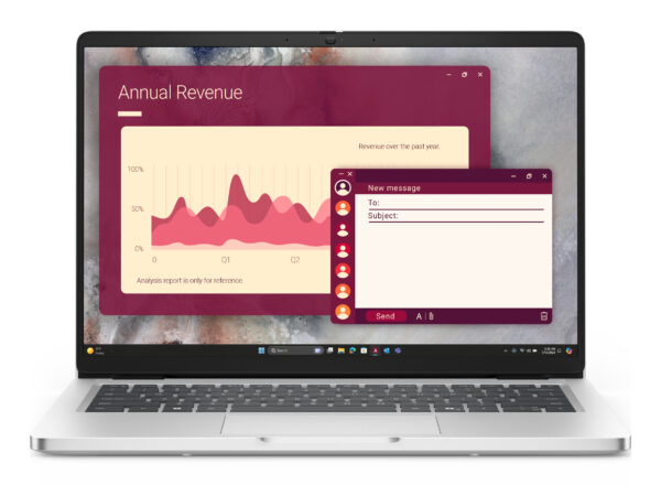 Лаптоп Dell Pro 14, 14" FHD+, Core Ultra 7 vPro, 16GB/512GB