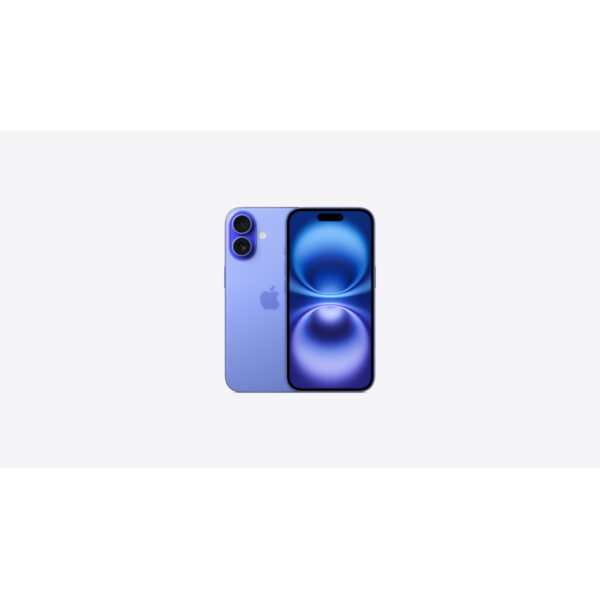 Смартфон Apple iPhone 16, 128 GB, ултрамаринов