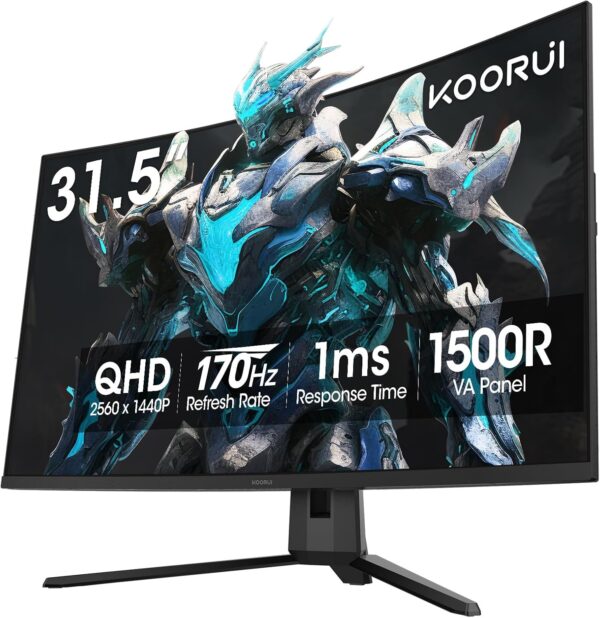 Монитор Koorui 32E6QC, 31.5" QHD 170Hz