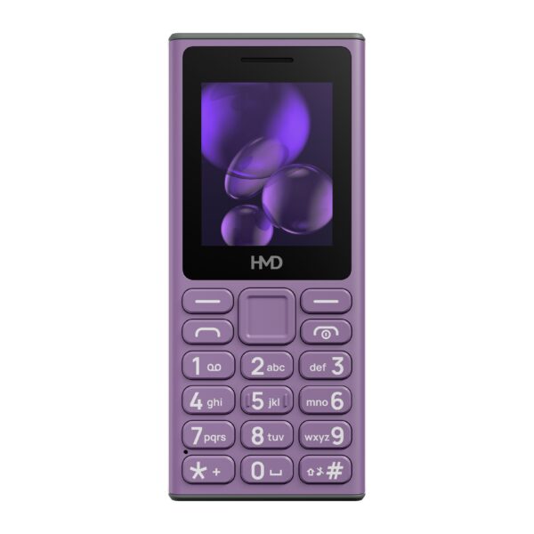 Телефон Nokia 105 (2026), Dual SIM, лилав