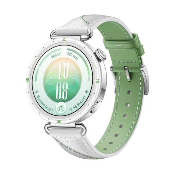 Смарт часовник Huawei Watch GT 7, 41 mm, бял/зелен + FreeBuds SE 4